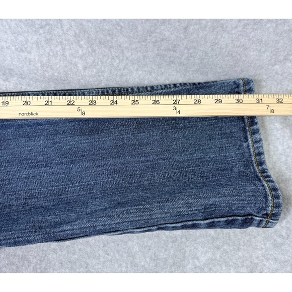 Cruel Girl Jean Jrs Sz 9R 30x31 Slim Blue Dark Wash Straight Leg Cowgirl Rodeo - Picture 12 of 12